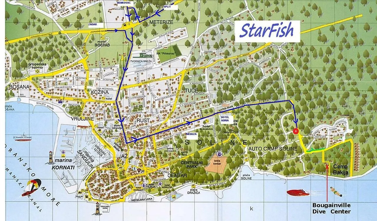 Mobile Home Starfish V Camp Soline Biograd Na Moru Croatia